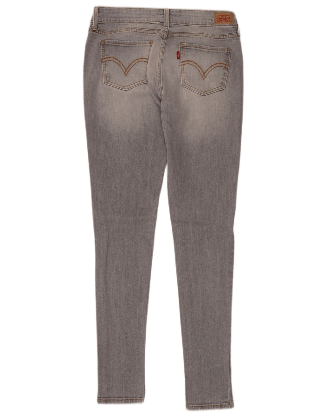 LEVI'S Jeans skinny legging 535 da donna W30 L32 cotone grigio