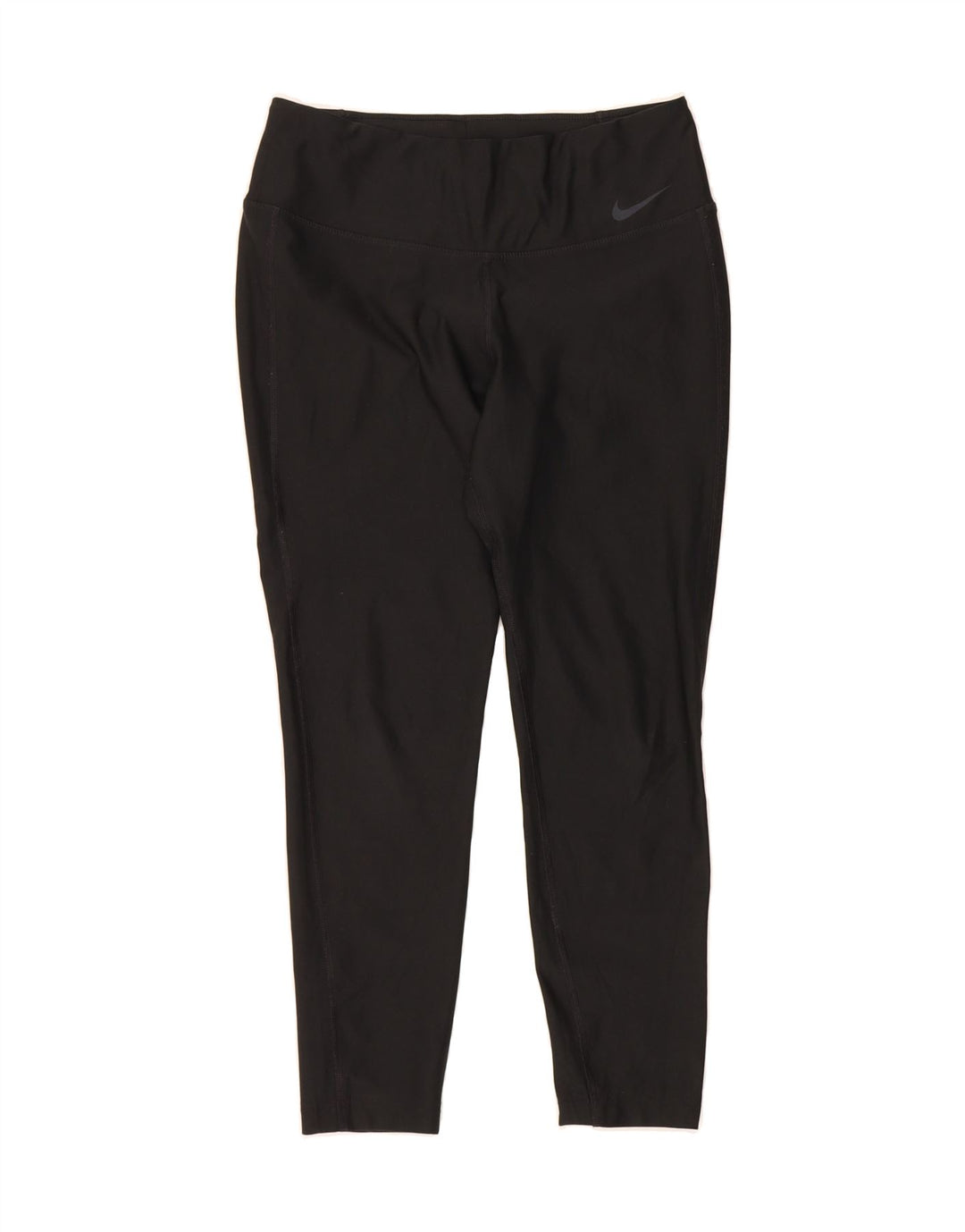 NIKE Womens Dri Fit Leggings UK 12 Medium  Black Vintage Nike and Second-Hand Nike from Messina Hembry 