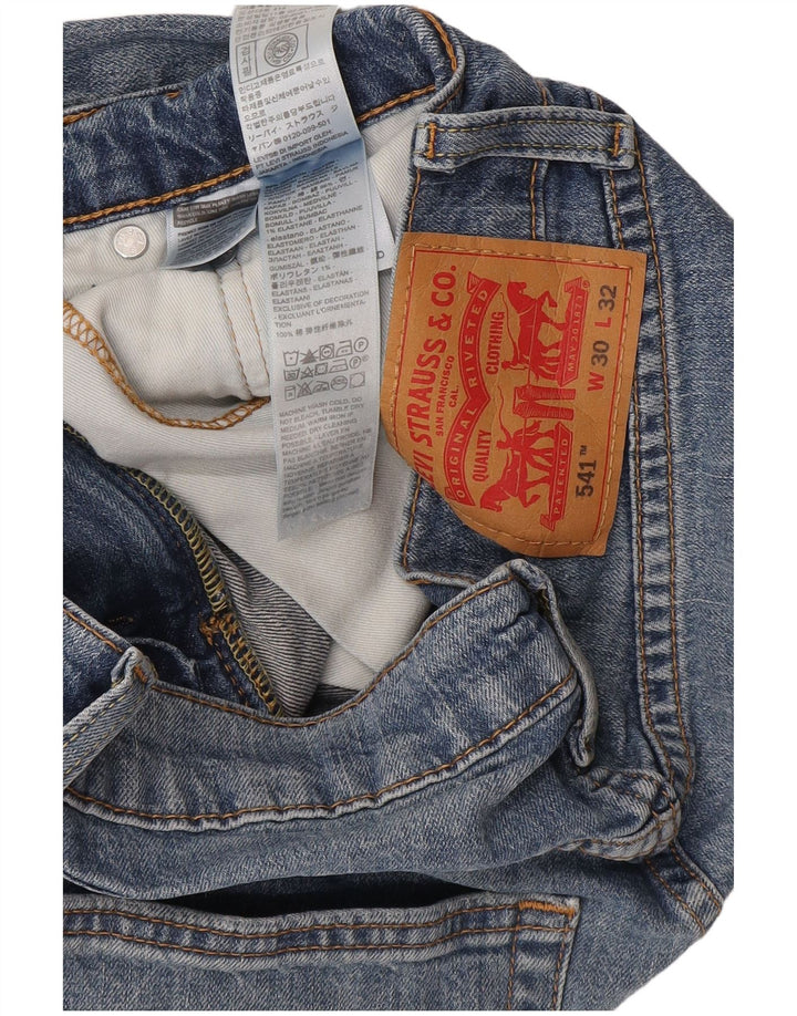 Levi's Uomo 541 Jeans affusolati W30 L32 Cotone blu