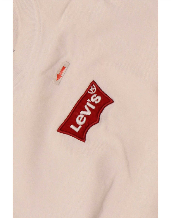 T-shirt Levi's da uomo vintage fit in cotone bianco medio