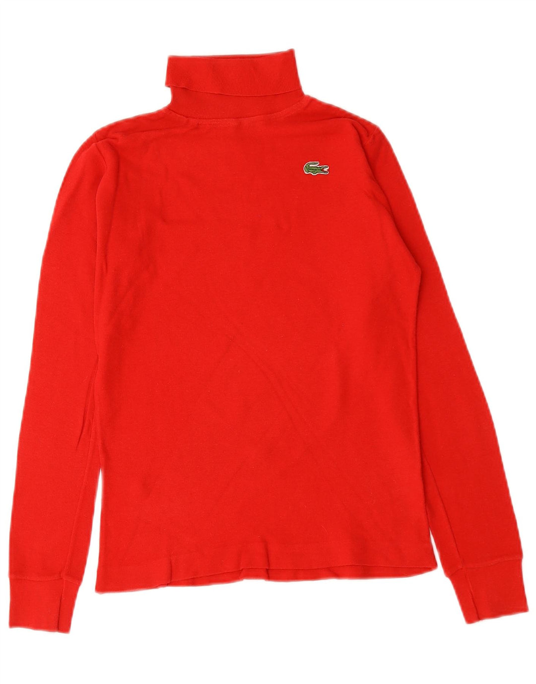 Maglione maglione collo alto per ragazze Lacoste 13-14 anni Rosso