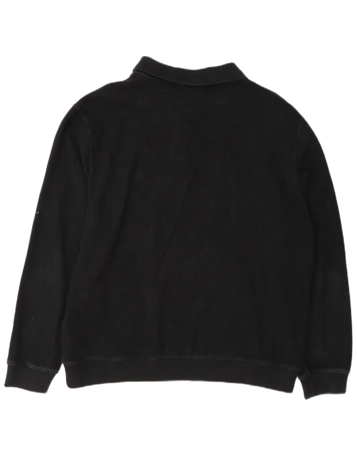 Maglione maglione da uomo con collo alto Massimo Dutti 2XL cotone nero