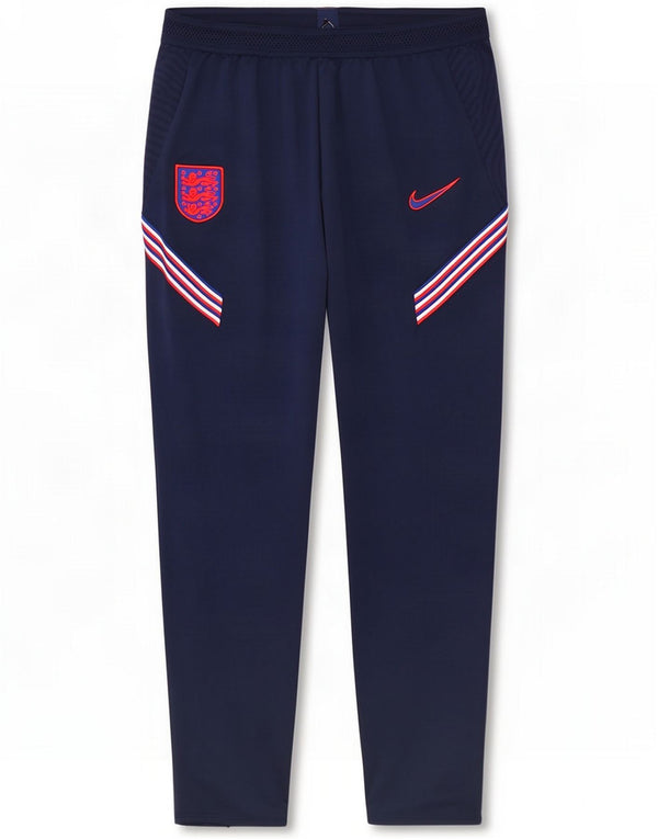 Pantaloni da tuta Nike England da uomo XL Poliestere a righe blu navy