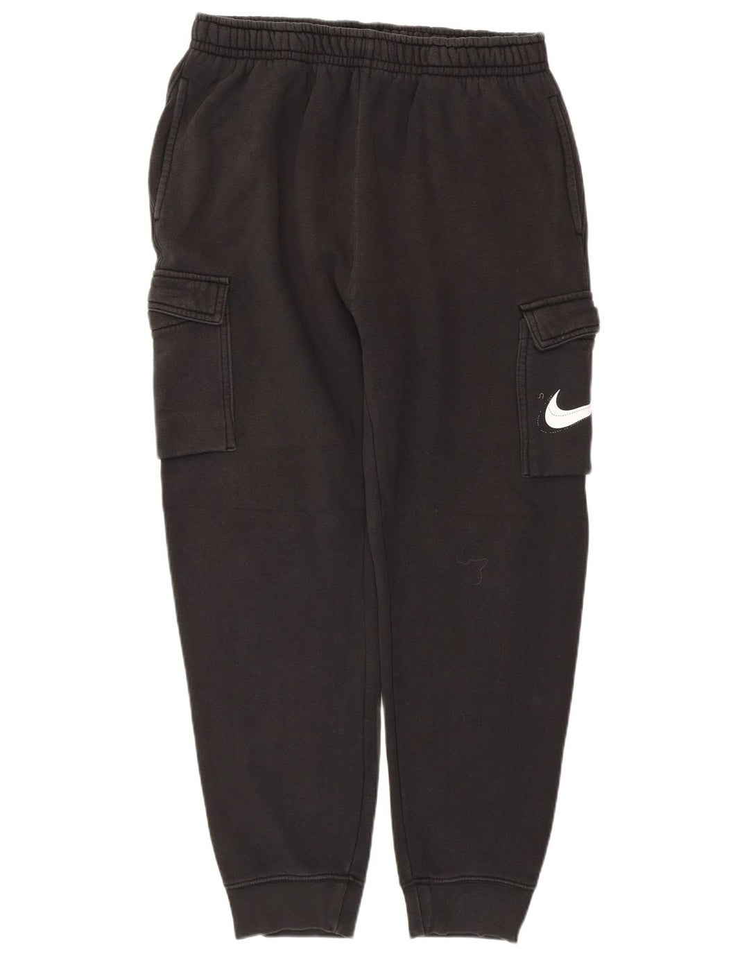 NIKE Pantaloni da tuta cargo con grafica da uomo Joggers grandi in cotone nero