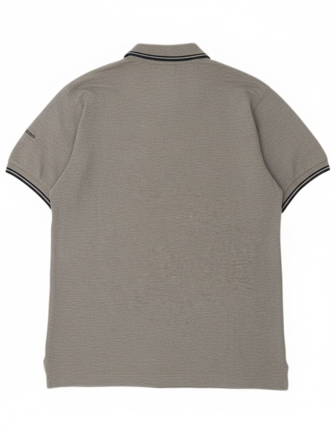 Polo grafica da uomo Marina Yachting in cotone grigio medio