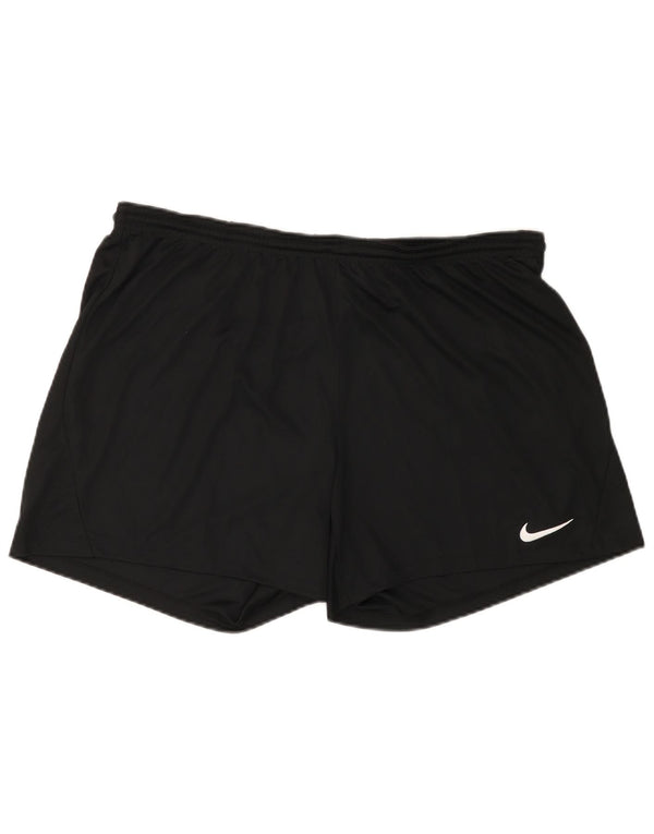 Pantaloncini sportivi NIKE Dri Fit da uomo 2XL poliestere nero