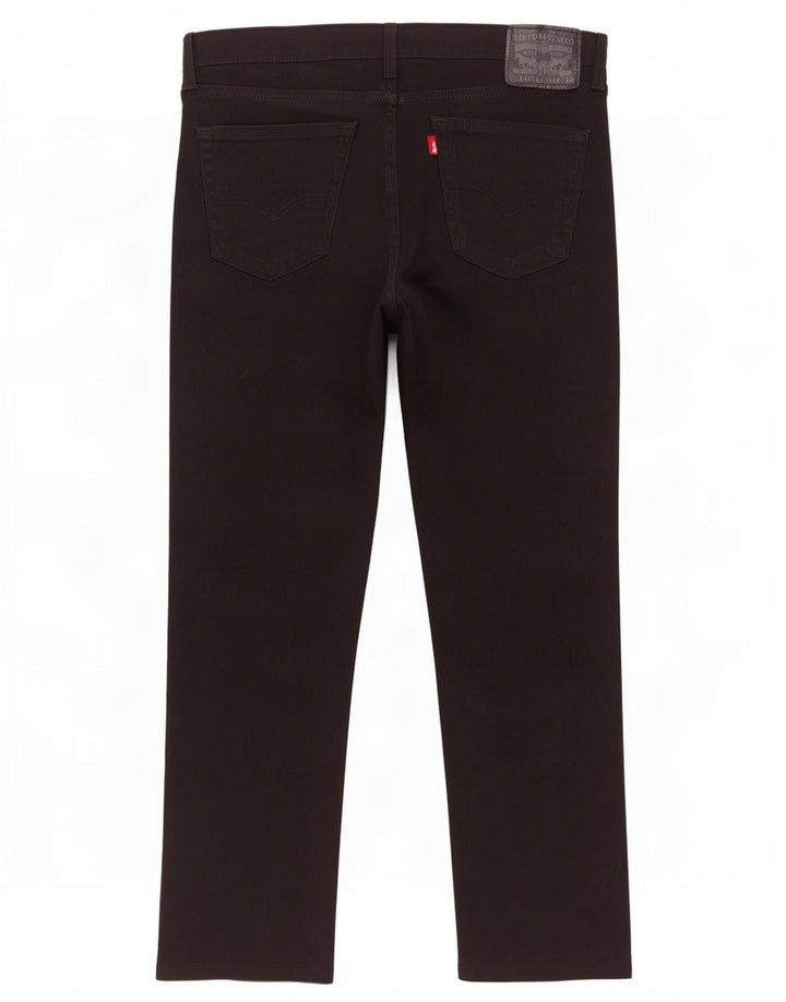 Jeans Levi's Uomo 511 Slim W38 L30 Cotone Nero