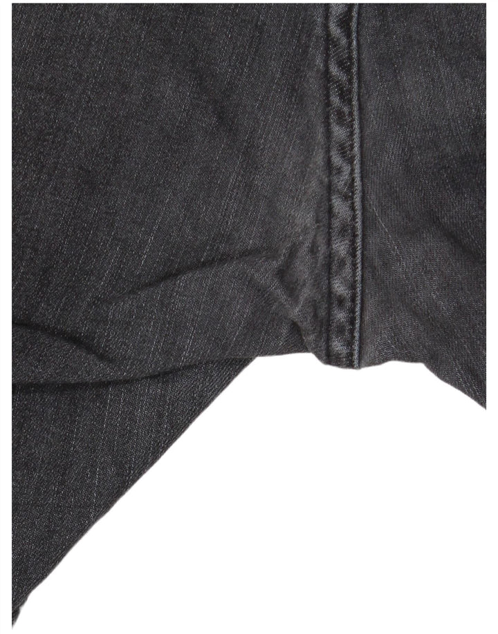 Levi's Uomo 502 Jeans affusolati W40 L32 Cotone Nero