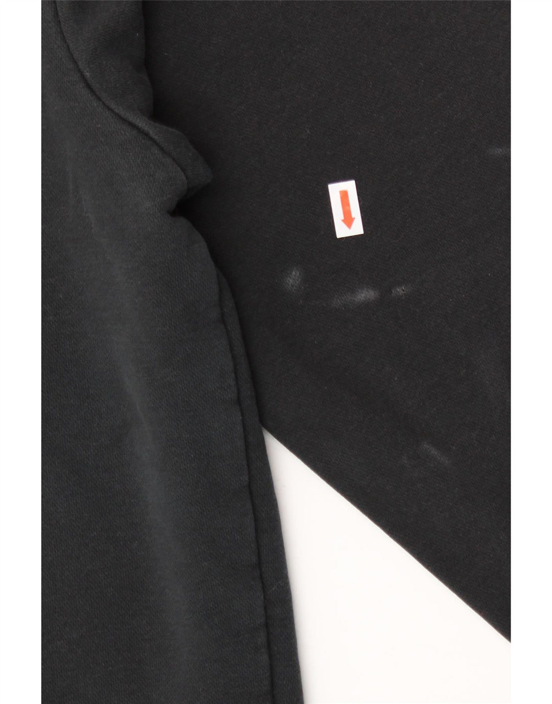 Felpa con grafica NIKE da uomo XS in cotone nero