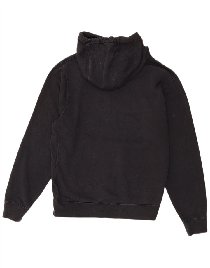 Felpa con cappuccio grafica Nike da uomo in cotone nero medio