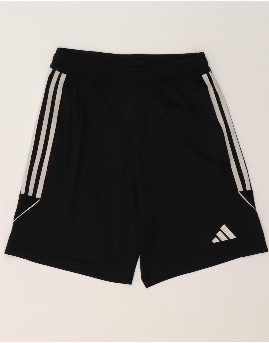 Pantaloncini sportivi ADIDAS Aeroready da uomo piccoli in poliestere nero