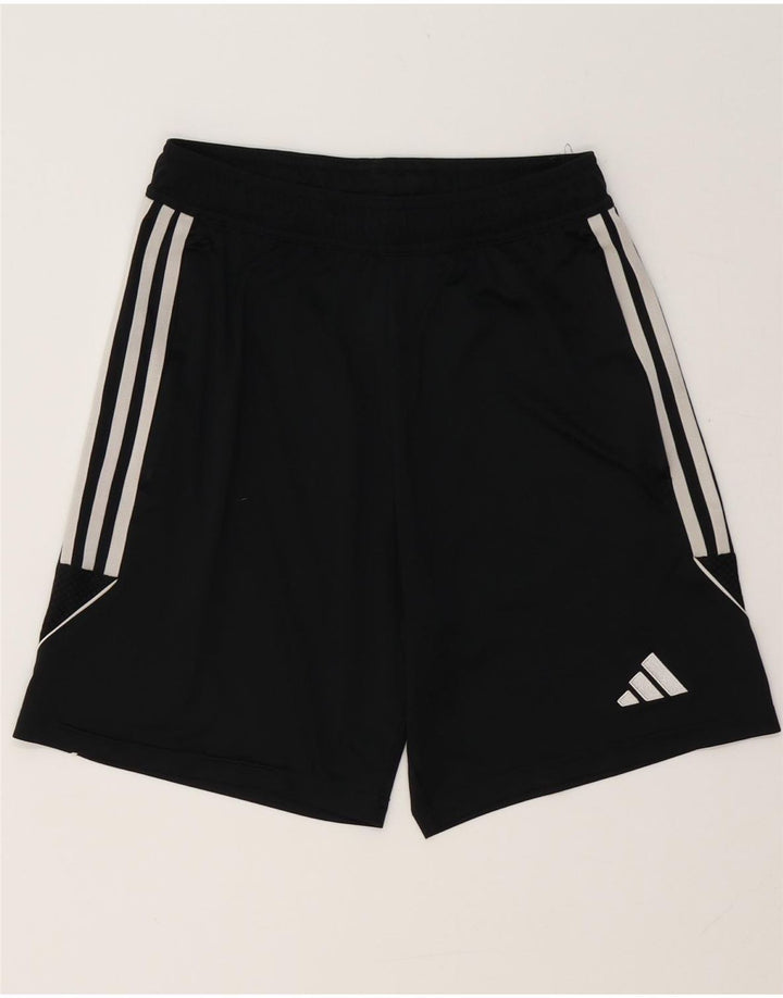 Pantaloncini sportivi ADIDAS Aeroready da uomo piccoli in poliestere nero