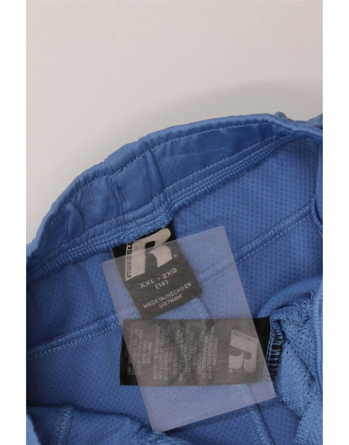 Pantaloni della tuta da ragazzo Dri-Power RUSSELL ATHLETIC 15-16 anni 2XL Blu