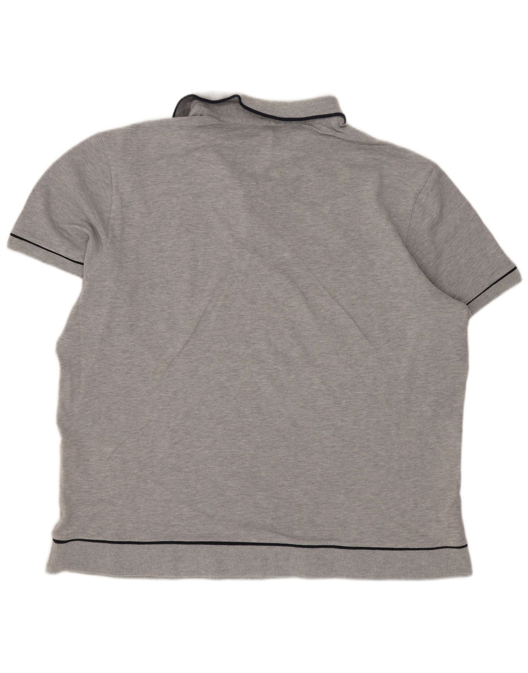 Polo da uomo vestibilità regolare Lacoste taglia 6 XL in cotone grigio