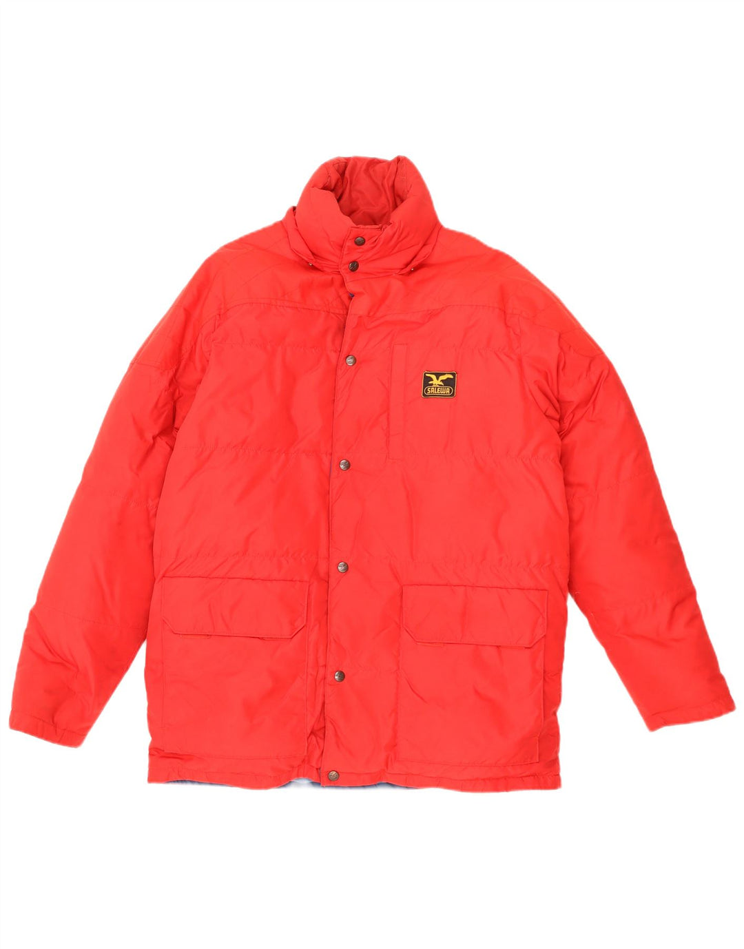 Giacca imbottita da uomo SALEWA UK 38 poliestere rosso medio