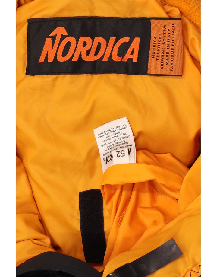 Giacca da sci con cappuccio da uomo Nordica IT 52 XL blu navy poliestere