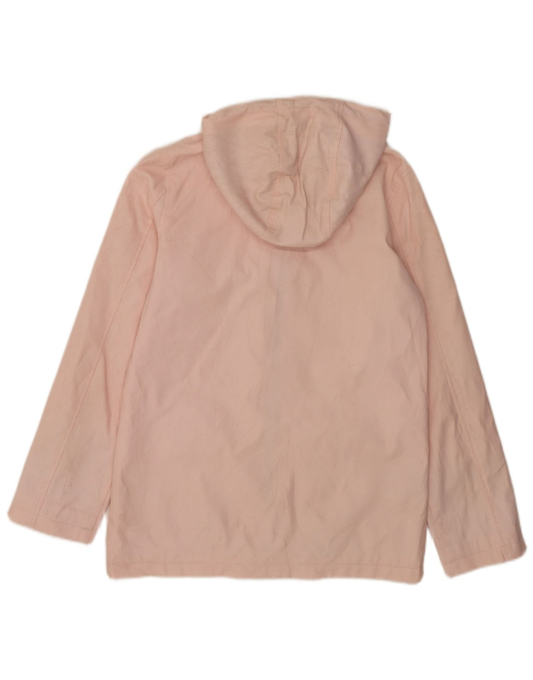 Topshop Giacca antipioggia da donna con vestibilità regolare con cappuccio UK 8 Small Rosa Poliestere