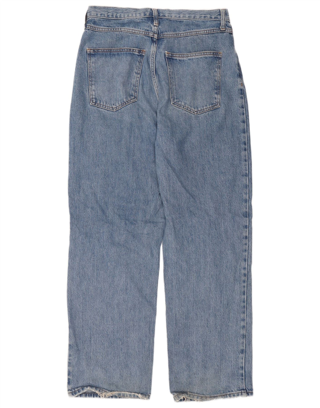 Jeans dritti da donna Topshop W30 L32 poliestere blu