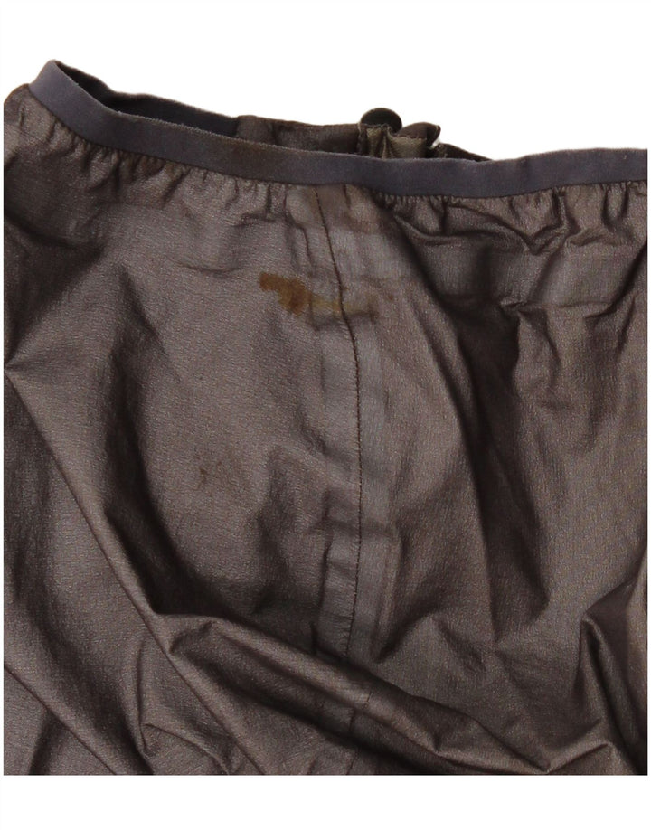 MOUNTAIN EQUIPMENT Giacca antipioggia da donna con cappuccio UK 14 Large Grigio