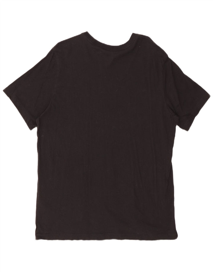 T-shirt da uomo NIKE Top XL in cotone nero