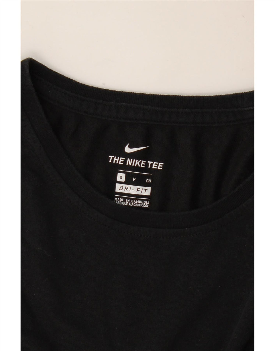 Canotta grafica Nike Dri Fit da donna UK 10 piccola nera