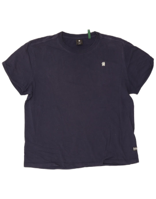 T-shirt da uomo G-Star Top grande blu navy