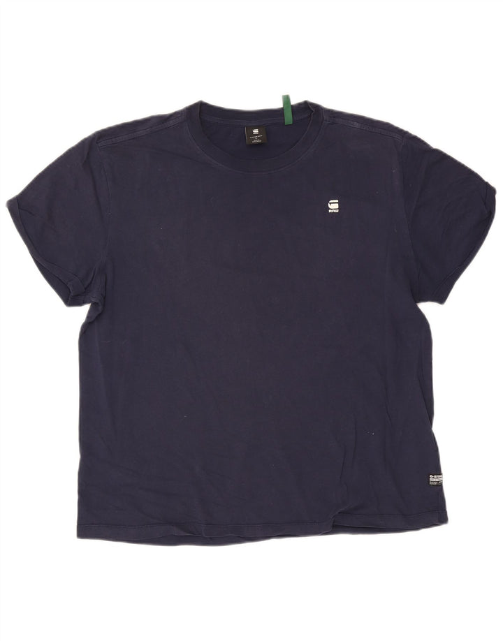 T-shirt da uomo G-Star Top grande blu navy