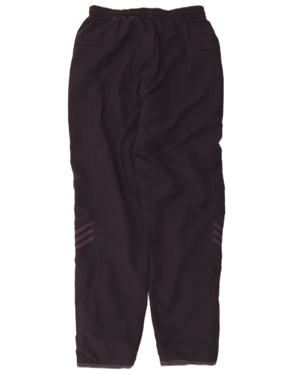 Pantaloni da tuta da donna Adidas UK 10 Small Blu Navy Poliestere