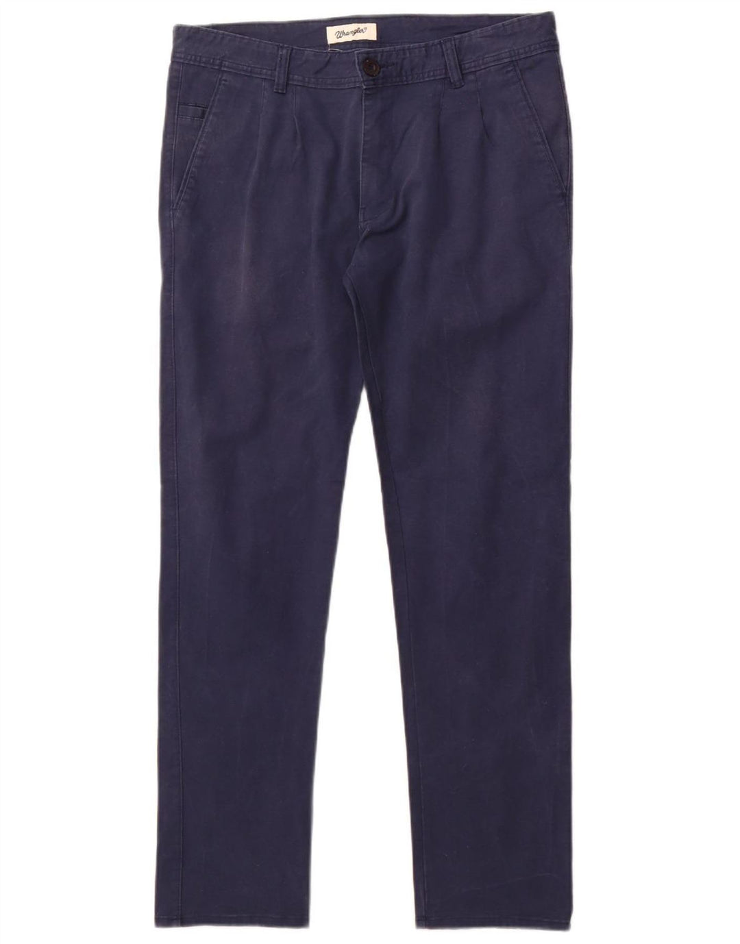 Pantaloni chino slim da uomo Wrangler W34 L30 blu navy