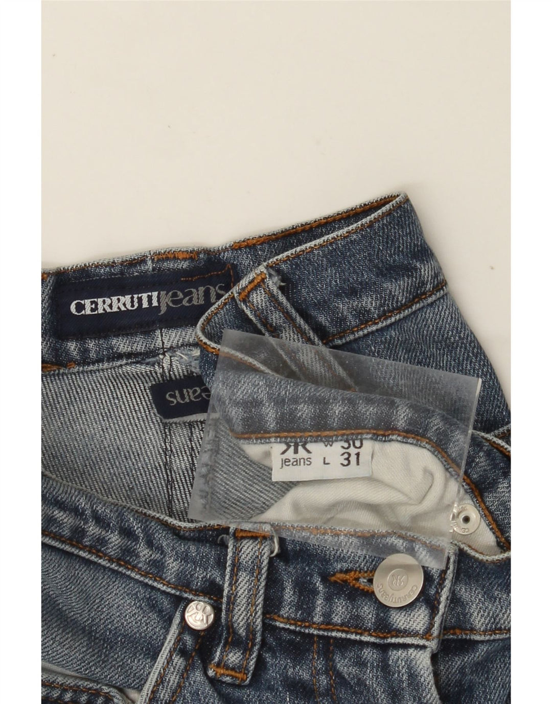 Jeans affusolati da donna CERRUTI W30 L28 Blu