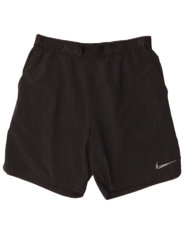 Pantaloncini sportivi Nike da uomo con grafica grande neri