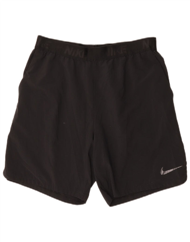 Pantaloncini sportivi Nike da uomo con grafica grande neri