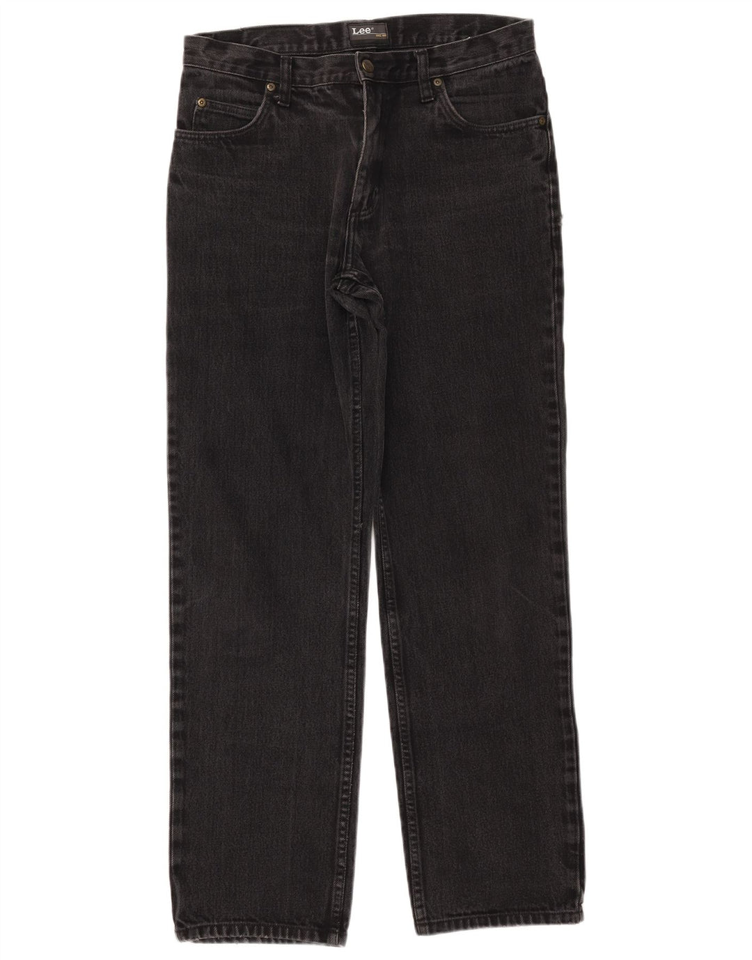 Jeans dritti da uomo Lee Brooklyn W34 L31 cotone nero