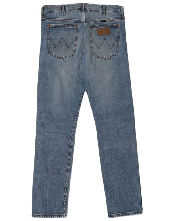 Jeans slim da uomo WRANGLER W32 L32 cotone blu