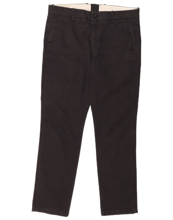 Pantaloni chino slim da uomo Levi's W36 L32 cotone nero