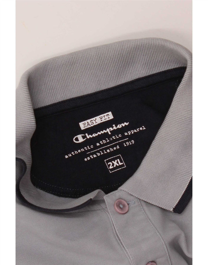 Polo Champion da uomo Easy Fit 2XL Grigia
