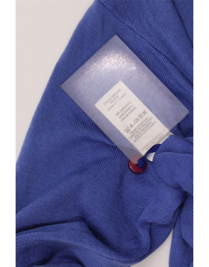 Maglione cardigan Marks & Spencer da donna St. Michael UK 8 piccolo blu