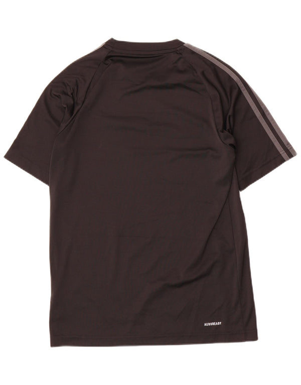 T-shirt Adidas Aeroready da uomo Top XS poliestere nero