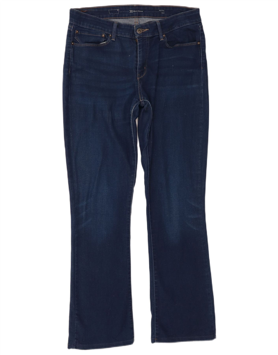 Jeans Levi's Demi Curve a vita media da donna W30 L30 Blu