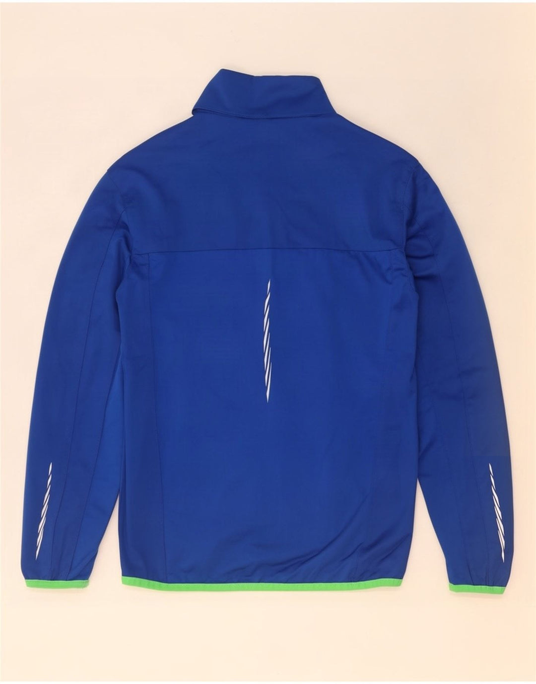 Giacca da tuta da uomo Shamp color block blu medio