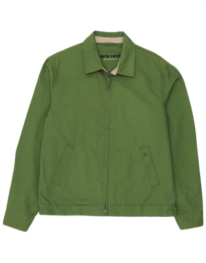Giacca bomber da uomo Pierre Cardin IT 48 verde medio