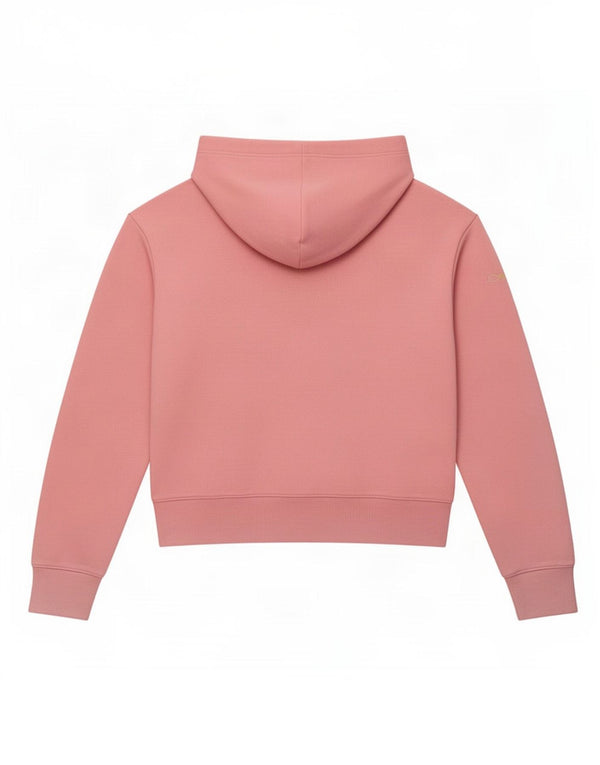 Maglione con cappuccio grafico per ragazze Champion 9-10 anni in cotone rosa medio