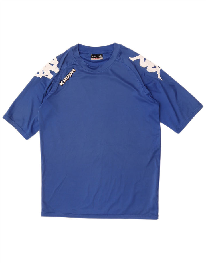 T-shirt grafica da uomo Kappa Top piccola blu