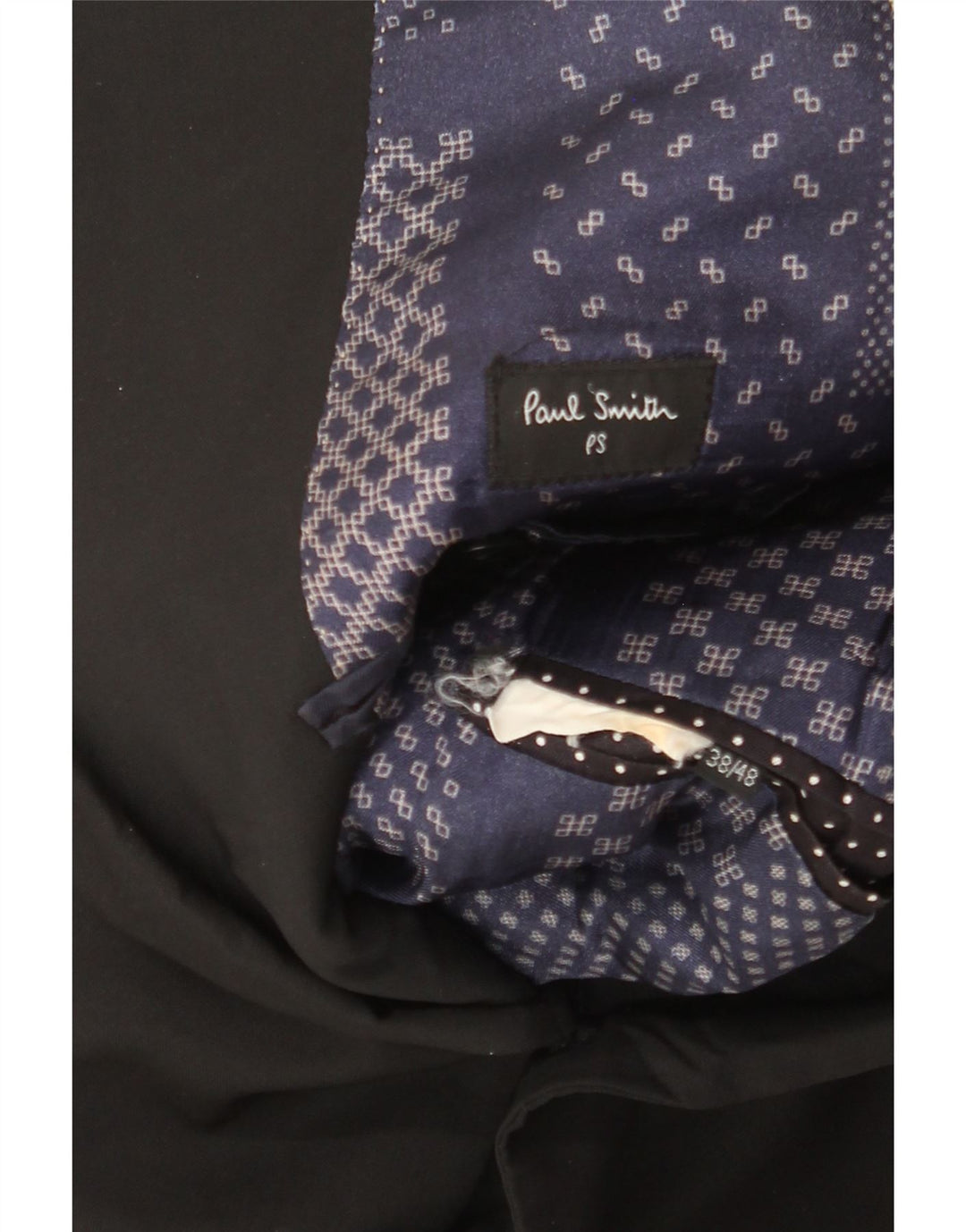 Giacca blazer a 2 bottoni da uomo Paul Smith UK 38 media nera