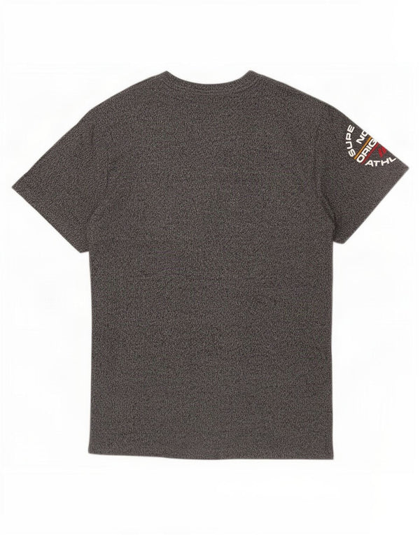 T-shirt grafica da uomo Superdry Top Large grigio color block