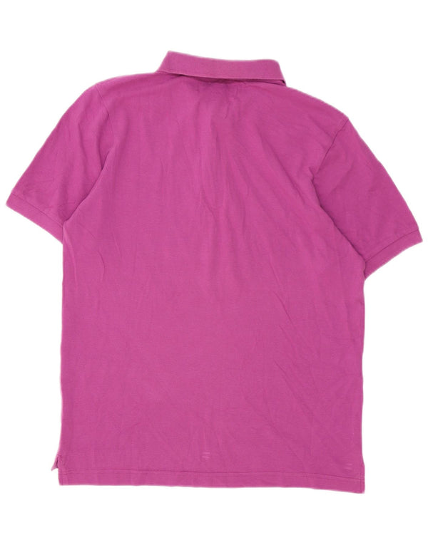 Kappa Mens Polo Shirt Small Purple Cotton