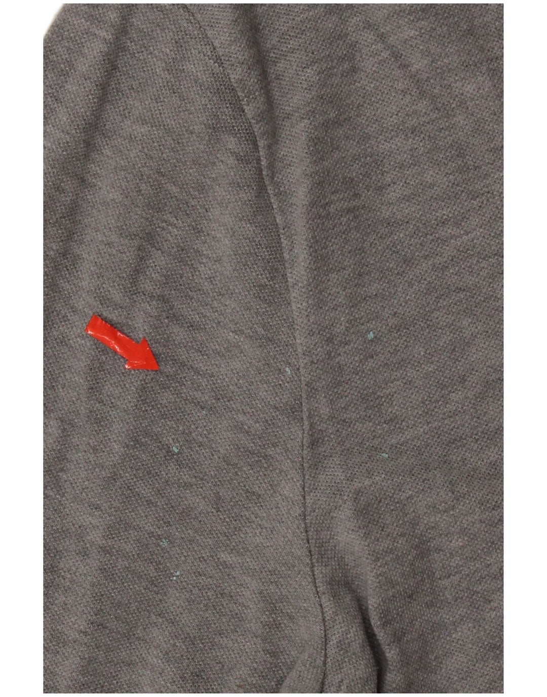 Polo Nike da uomo XL in cotone chiazzato grigio