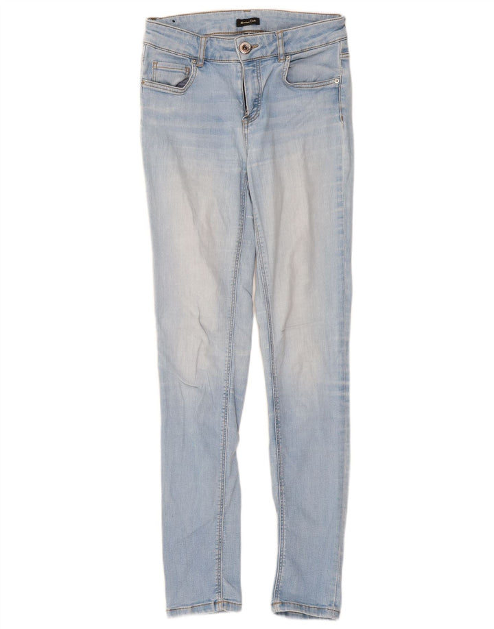 Jeans skinny da donna Massimo Dutti EU 38 Small W28 L28 Blu