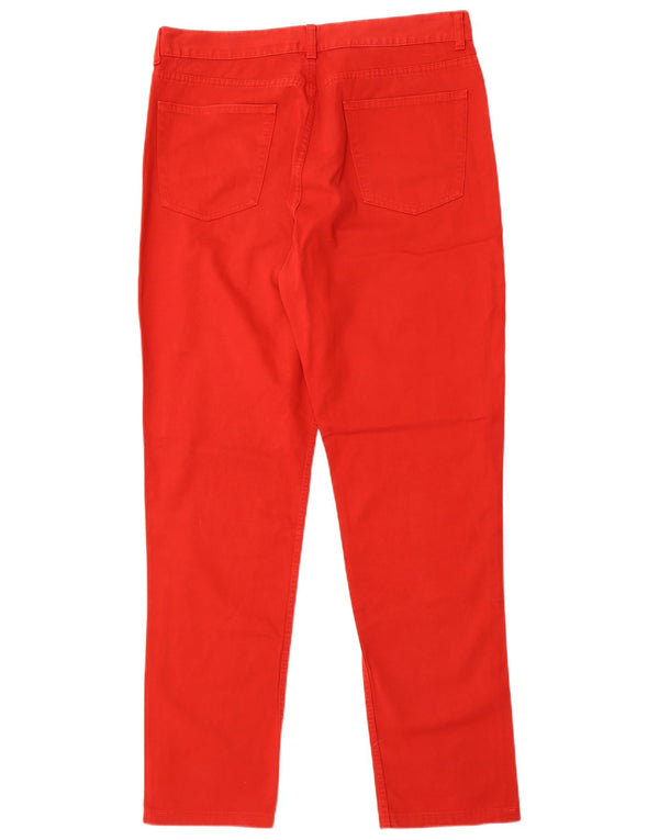 Pantaloni casual affusolati da uomo Playlife IT 52 XL W32 L31 Cotone rosso