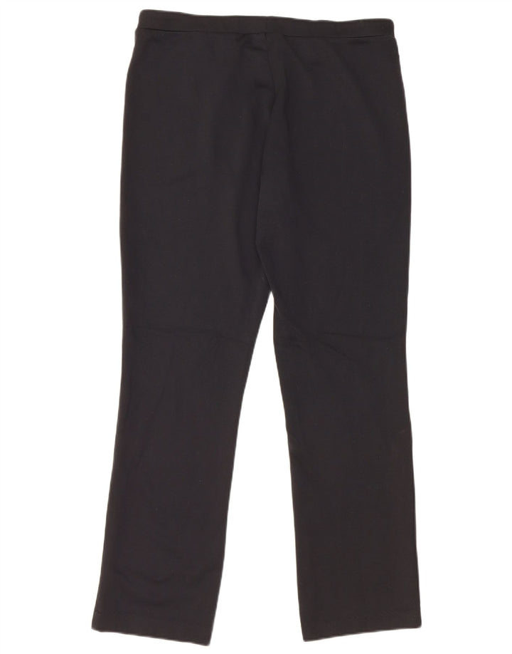 Pantaloni della tuta da donna Asics UK 18 XL Nero Poliammide